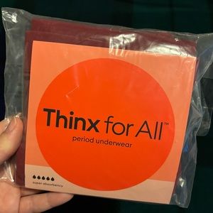 Thinx 4 All Super Cotton Bikini period underware XL brand new in package